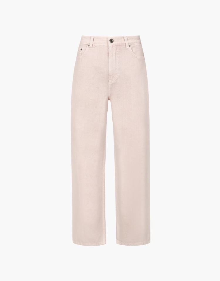[스테디 리뉴얼]color dyeing pants - light pink