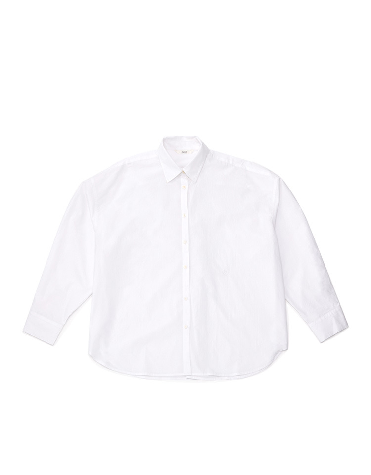 [강민경 착용]oversized shirts (white)
