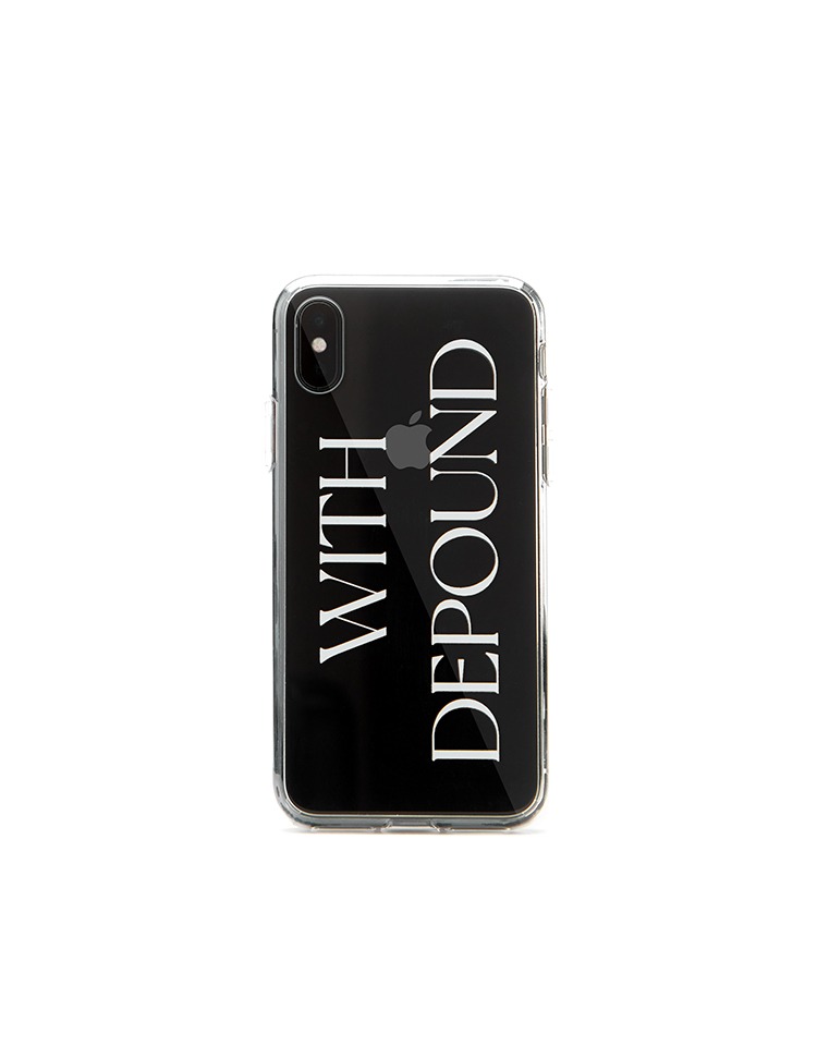 [homepage exclusive] clear phonecase (vertical M)