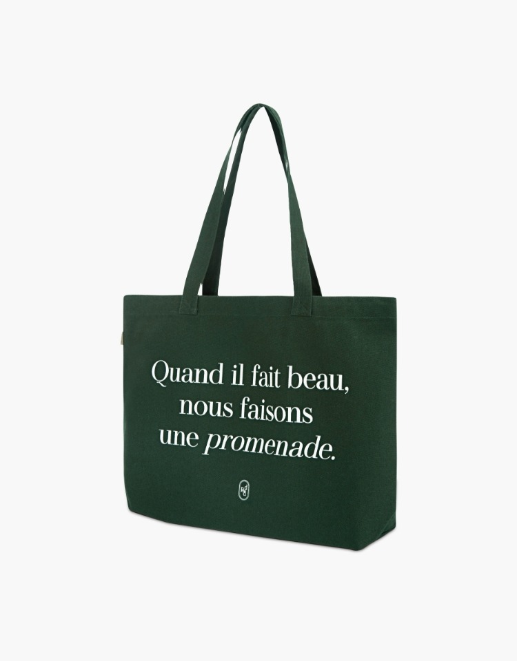 promenade bag (XL) - green
