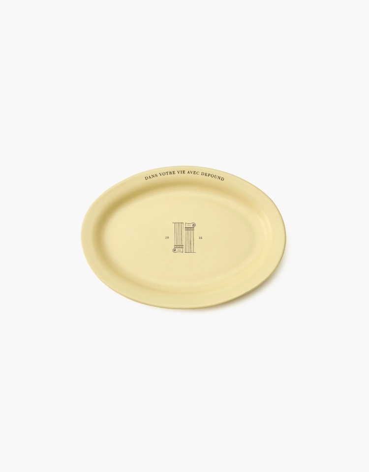 [EXCLUSIVE]oval plate (butter)