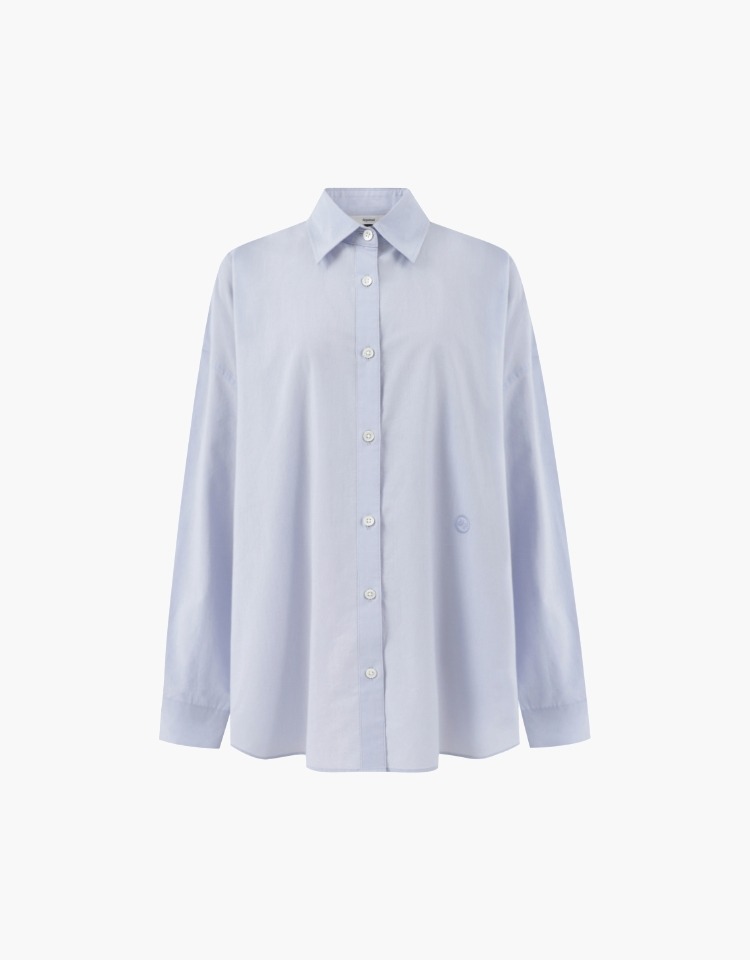 [10% 특가][예약배송 5/8] oversized shirts - pale blue