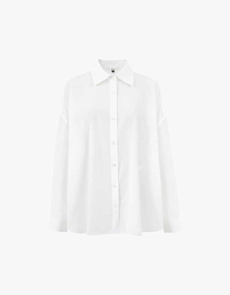 [EVENT 9/18~9/25] [강민경/김다미 착용]oversized shirts - white
