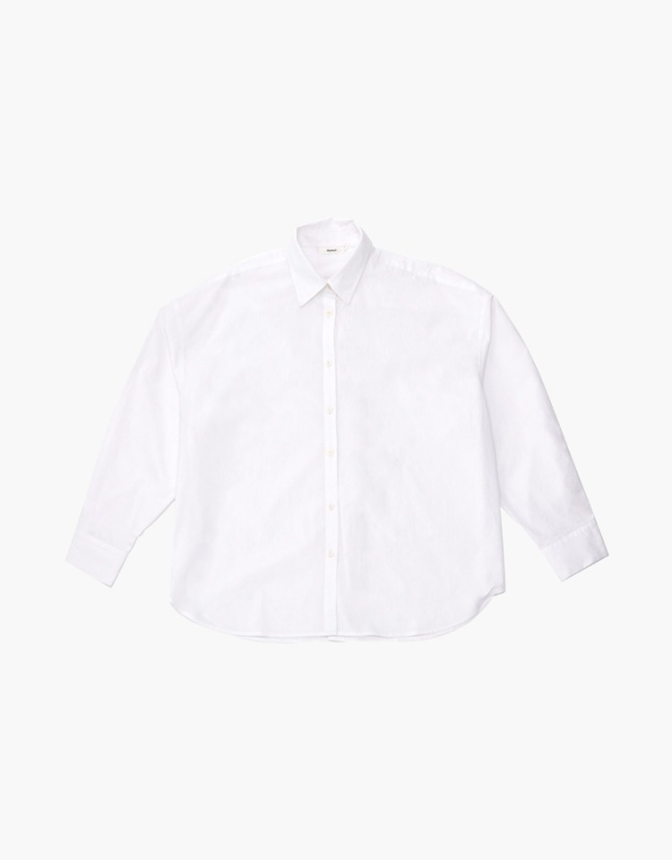 [강민경, 김다미 착용]oversized shirts (white)