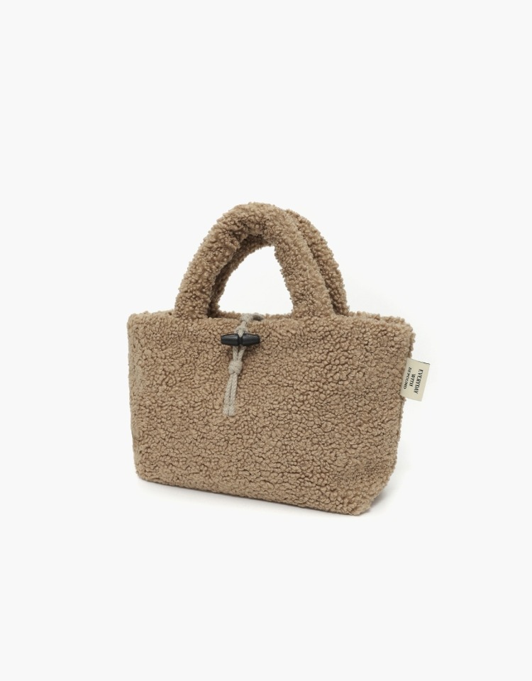 [예약배송 1/6]poodle bag (brown)