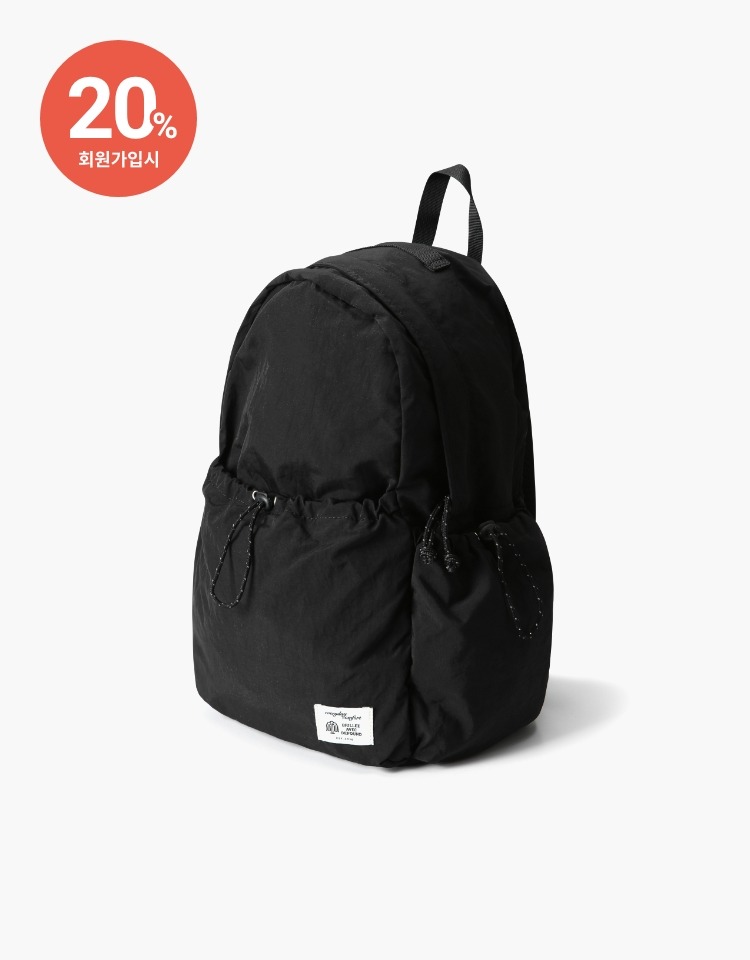 [PRE-ORDER 6/7~6/14]travel backpack - black