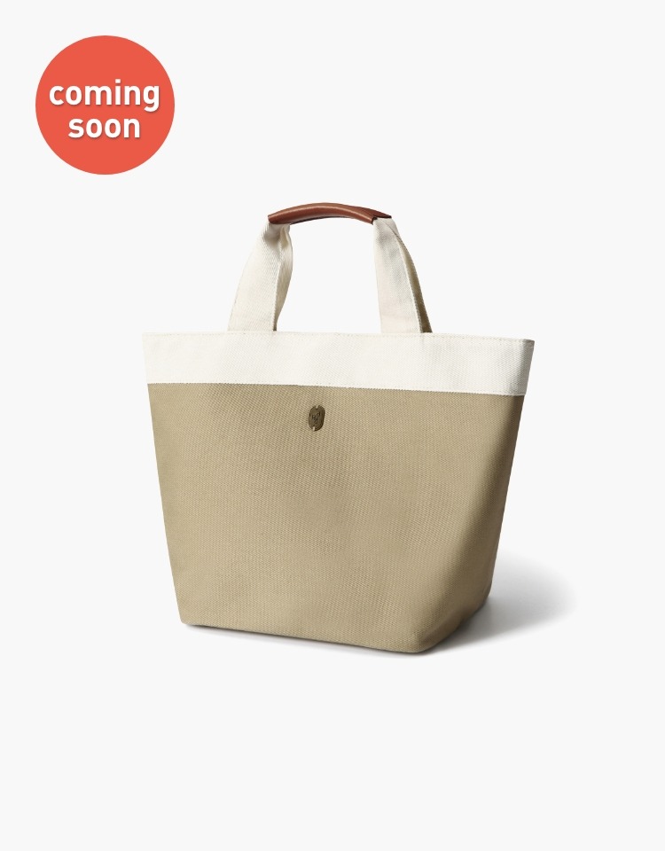 [6/7 11am OPEN]market bag - mocha (L)