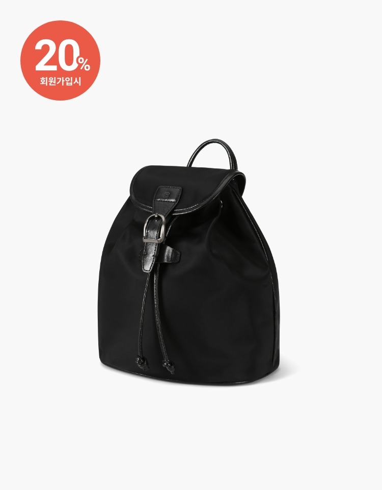 [PRE-ORDER 9/18~9/25]foret backpack - black