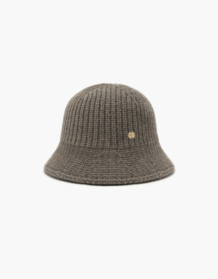 wholegarment wool bucket hat - cocoa