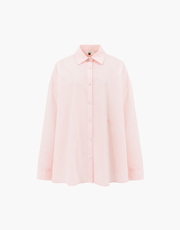 [예약배송 3/15]oversized shirts - light pink