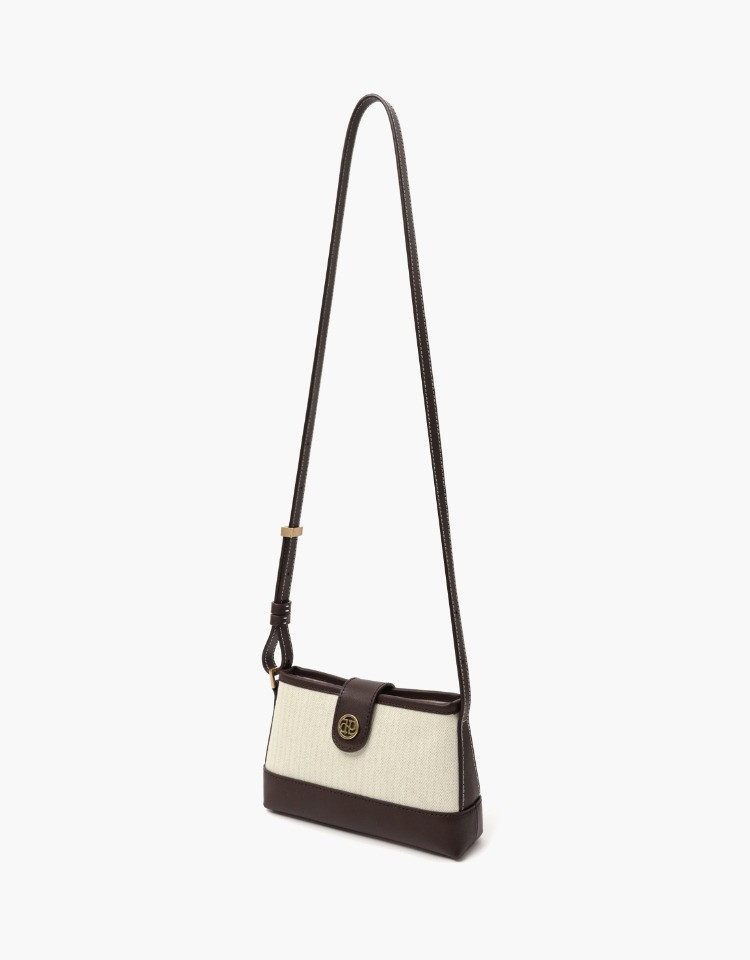 town bag (mini-cross) - brown