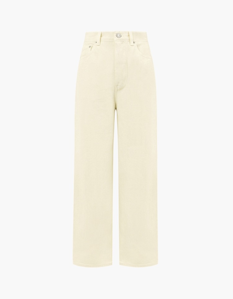 color dyeing pants - light yellow