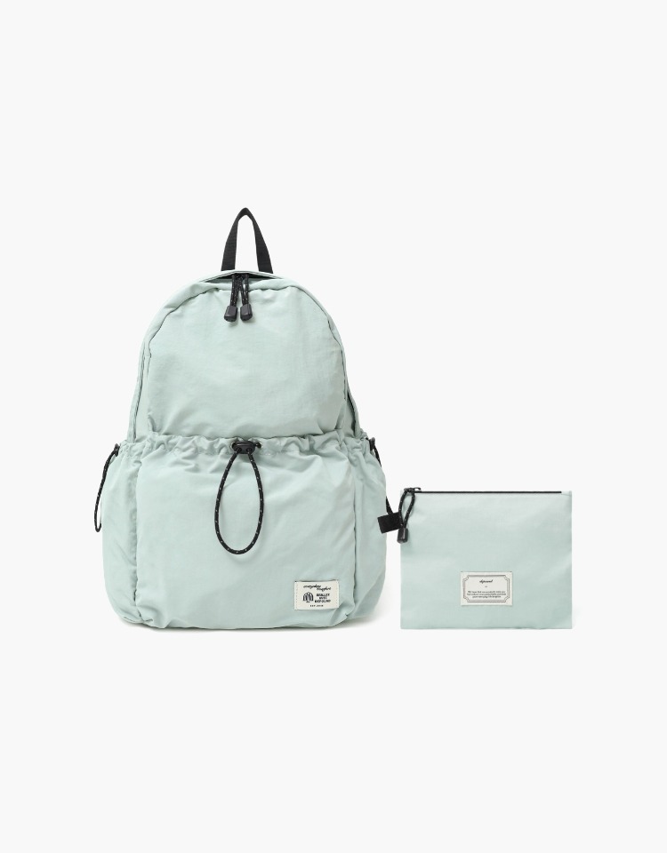 travel backpack - light blue
